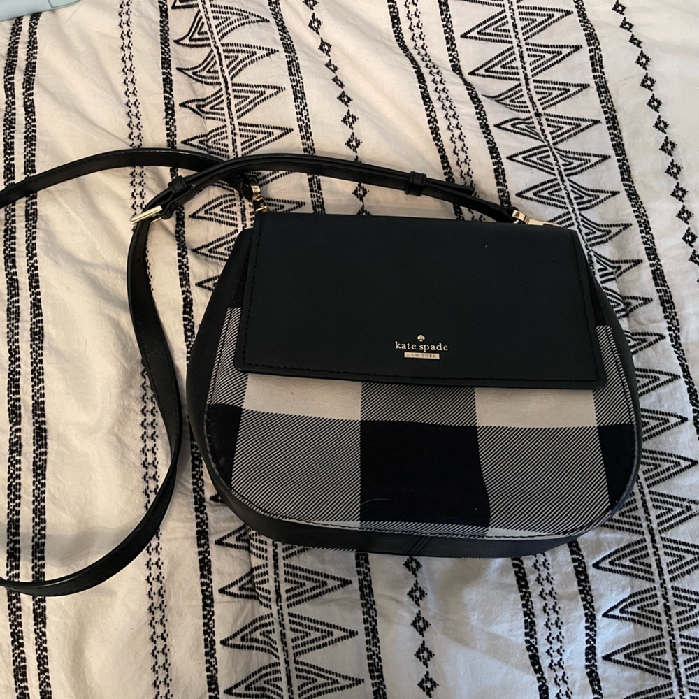 Kate Spade Plaid Shoulder Bag